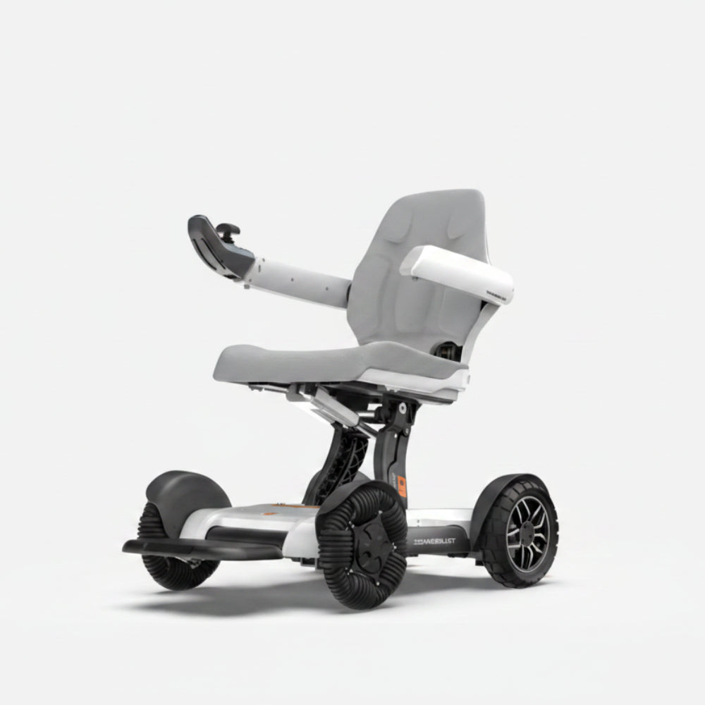 Robooter X40 Folding Electric Wheelchair Indoor and Outdoor Power Chair with Omni-Directional Front Wheels – Canada | CareMade